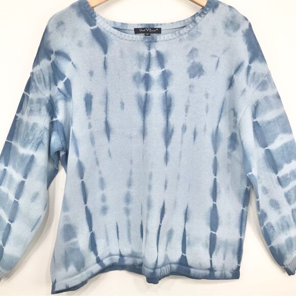 Velvet Heart ZUMA Blue Tie Dye Crew Neck Sweater - Picture 6 of 16